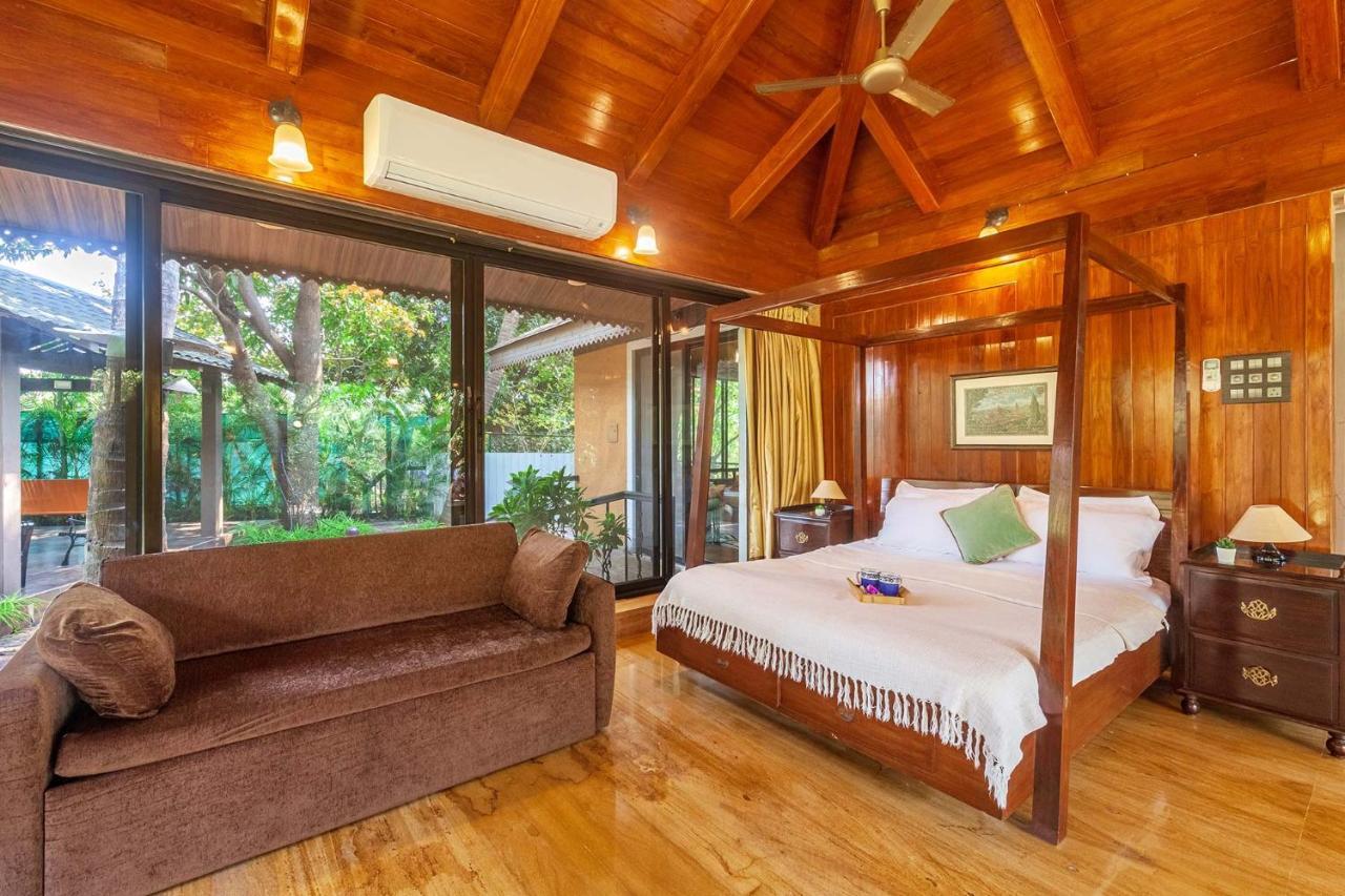 Stayvista'S Casa Palmera - Pet-Friendly Villa With Pool, Garden With Gazebo, And Indoor & Outdoor Games Alibág Kültér fotó
